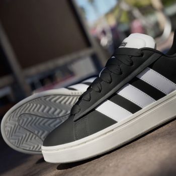 Кеди Adidas Grand Court Alpha 00s JH7235 44 (9,5 UK) чорні (4067897000748	) | Фото 8