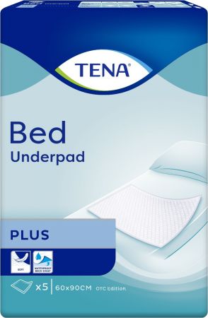 Пелюшки сечопоглинальні TENA Bed Plus 60x90 см 5 шт (7322540801934) Пелюшки сечопоглинальні TENA Bed Plus 60x90 см 5 шт (7322540801934) | Фото 2