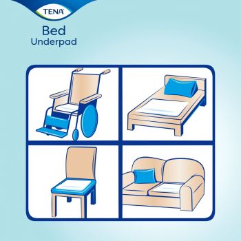 Пелюшки сечопоглинальні TENA Bed Normal 60х90 см 30 шт (7322540529319) Пелюшки сечопоглинальні TENA Bed Normal 60х90 см 30 шт (7322540529319) | Фото 5