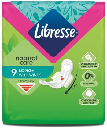 Прокладки гігієнічні LIBRESSE Natural Care Ultra Super, 9 шт. (7322540523744) Прокладки гігієнічні LIBRESSE Natural Care Ultra Super, 9 шт. (7322540523744) | Фото 2