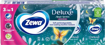 Носові хусточки ZEWA Deluxe Лімітована Весняна Колекція 3 шари 10х10шт (9011111516145) | Фото 2