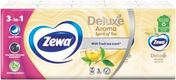 Носові хусточки ZEWA Deluxe (perfume) 10 шт (7322540061475) | Фото 2