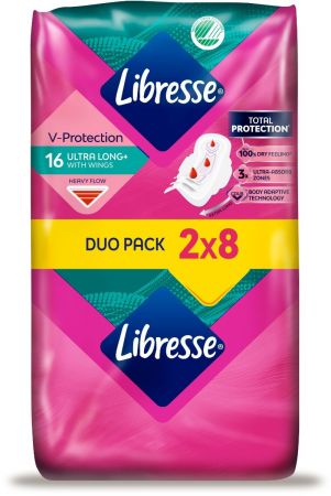 Прокладки гігієнічні LIBRESSE Ultra Super soft, 16 шт. (7322540388442) | Фото 2