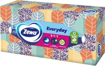 Серветки косметичні ZEWA Everyday 100 шт. (7322540043464) | Фото 4