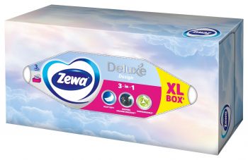 Серветки косметичні 3 шари ZEWA Deluxe 150 шт (7322541685564) | Фото 2