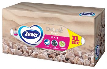 Серветки косметичні 3 шари ZEWA Deluxe 150 шт (7322541685564) | Фото 3