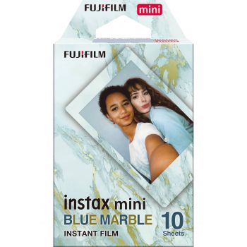 FUJIFILM INSTAX MINI BLUE MARBLE (54х86мм 10шт) (16656461) | Фото 1