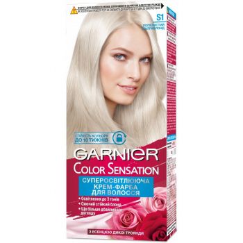 Фарба для волосся Garnier Color Sensation відтінок S1 Попелястий ультраблонд (3600542259156) | Фото 4