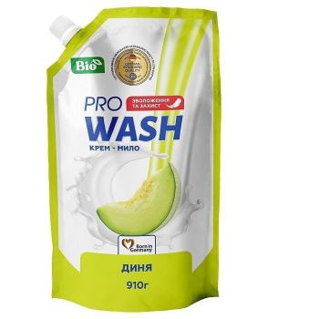 Крем-мило рідке ProWash Диня дойпак 910мл (4262396140159) | Фото 1