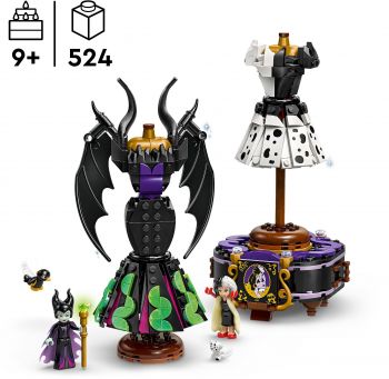 Конструктор LEGO Disney Сукні Малефісенти та Лютелли де Віль (43262) Купить конструктор Конструктор LEGO Disney Сукні Малефісенти та Лютелли де Віль (43262) | Фото 3
