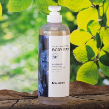 Гель для душу Mizon My Relaxing Time Blueberry, 800 мл (8809132968941) Гель для душу Mizon My Relaxing Time Blueberry, 800 мл (8809132968941) | Фото 4