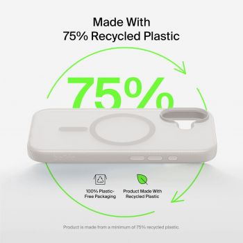 Чохол BELKIN для APPLE iPhone 17 Magnetic Protective Grip Sand (MSA034HQSA) | Фото 4