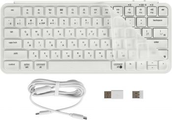 Клавіатура KEYCHRON B1 Pro, USB/WL/BT, Ivory White (B1P-K8-UA) | Фото 3