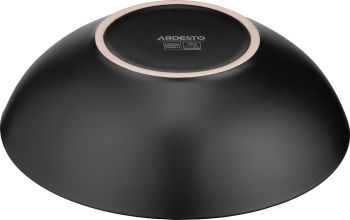 Тарілка супова ARDESTO Bolzano, 630мл, 18см, черно-коричневий (AR2918BB) | Фото 4