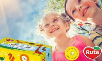 Серветки косметичні Ruta Kids 2 шари 155 л. (4820023748422) | Фото 4