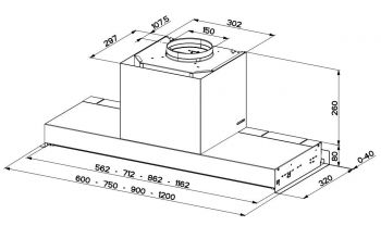 Витяжка FABER In-Nova Premium M A60 White (305.0625.312) | Фото 3
