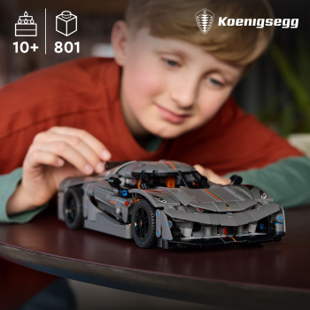 Конструктор LEGO Technic Koenigsegg Jesko Absolut — сірий гіперкар (42173) Купить конструктор Конструктор LEGO Technic Koenigsegg Jesko Absolut — сірий гіперкар (42173) | Фото 19