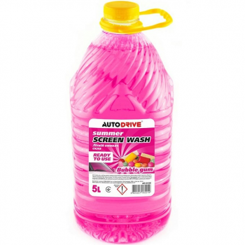 Очисник скла Auto Drive літній Summer Screen Wash Bubble Gum PET 5л (AD0134) | Фото 1