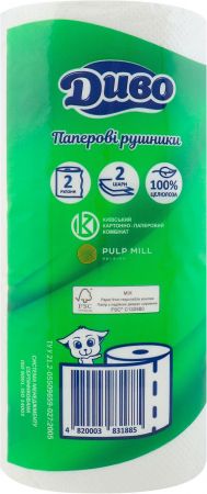 Паперові рушники Диво 2 шари 2шт (4820003831885) | Фото 4