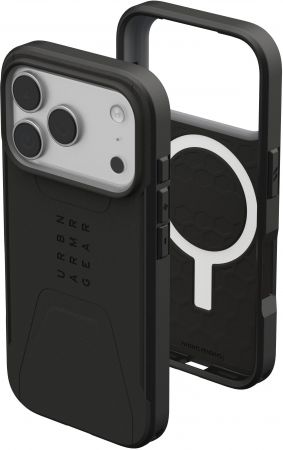 Чохол UAG для iPhone 17 Pro Civilian MagSafe Black (114545114040) | Фото 7