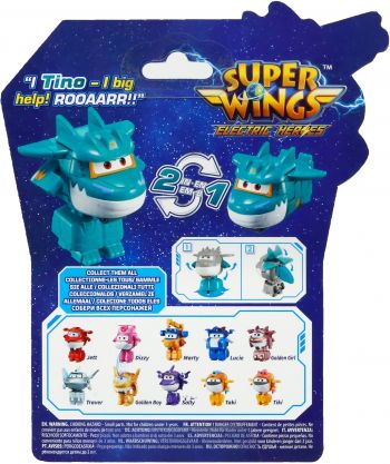 Ігрова фігурка-трансформер Super Wings Transform-a-Bots Тіно (Tino) (EU780037) | Фото 2