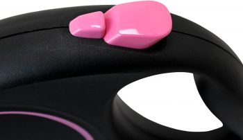 Повідець-рулетка Flexi Black Design S до 15 кг 5 м рожевий (4000498033913) Повідець-рулетка Flexi Black Design S до 15 кг 5 м рожевий (4000498033913) | Фото 3