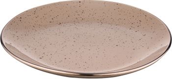 Тарілка обідня ARDESTO Emilia, 27.5см, коричневий (AR0826EBR) | Фото 3