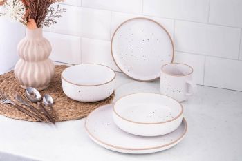 Салатник ARDESTO Midori, 700 мл, 16 см, білий (AR0116MW) | Фото 4