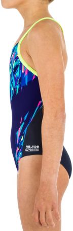 Цілісний купальник для дівчаток Nabaiji Lexa Kali 8574261 10-11 р (141-148 см) синій | Фото 5