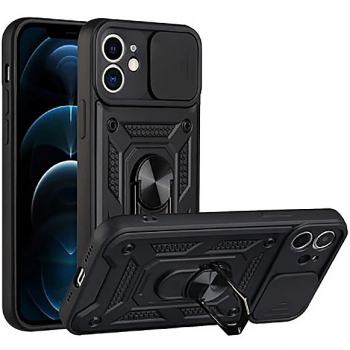 Чохол BeCover Military для APPLE iPhone 12 Black (709951) | Фото 1