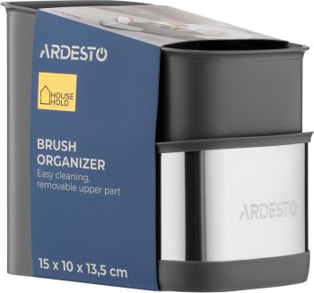 Органайзер для щіток ARDESTO, 15x10x13.5см, сірий (ARHB3101GS) | Фото 6