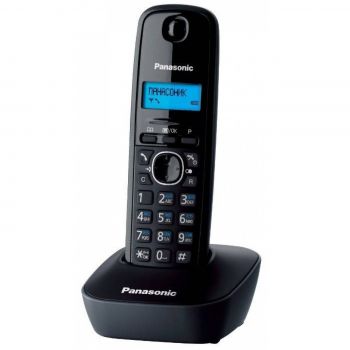 DECT PANASONIC KX-TG1611UAH Black Grey | Фото 1