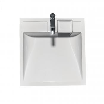 Купить раковину Раковина Adamant Washer New 595х595х115мм біла (4824296202901) | Фото 7