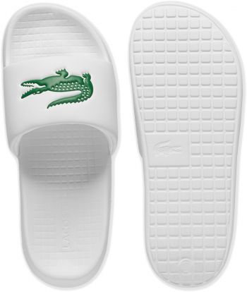 Шльопанці чоловічі Lacoste Serve Slide 1.0 749CMA0021-82 42 (8 UK) білі | Фото 3