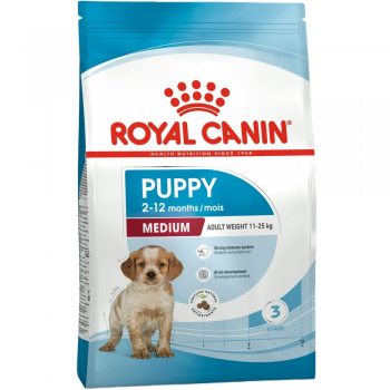 Сухий корм для цуценят Royal Canin Medium Puppy середніх порід собак 4кг (3182550708180) | Фото 1