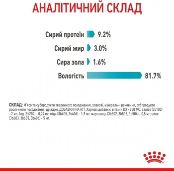 Вологий корм для котів Royal Canin Urinary Care 85г | Фото 5