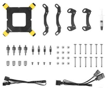 Купить систему охлаждения Процесорний кулер AZZA HEX 360 LCAZ-360H-ARGB (LCAZ-360H-ARGB) | Фото 3