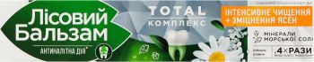 Купить зубную пасту и ополаскиватель Зубна паста Лісовий бальзам Екстракт ромашки та обліпихи 75 мл | Фото 3
