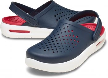 Крокси Crocs InMotion Clog Atm 209964-410 37-38 (M5/W7 US) темно-сині з білим (196265902132	) | Фото 3