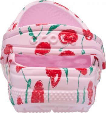 Крокси для дівчаток Crocs Classic Fresh Fruits Clog K PkM 211020-6ZW 28-29 (C11 US) (198445124938) рожеві | Фото 6