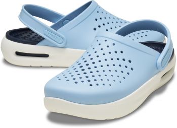 Крокси жіночі Crocs InMotion Clog Atm 209964-4NS 36-37 (M4/W6 US) блакитні з білим (198445109089	) | Фото 3