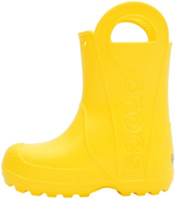 Чоботи дитячі Crocs Handle It Rain Boot T 211056-730 20-21 (C5 US) жовті (198445125881) | Фото 2