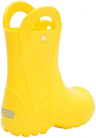 Чоботи дитячі Crocs Handle It Rain Boot T 211056-730 20-21 (C5 US) жовті (198445125881) | Фото 4