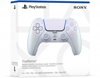 Бездротовий геймпад SONY DualSense для PS5 Chrome Pearl (1000044446) | Фото 3