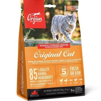 Сухий корм для молодих та дорослих кішок всіх порід Orijen Original Cat 340 г (o28034) | Фото 1