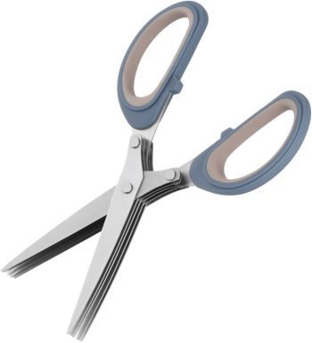 Купить кухонную принадлежность Ножиці кухонні ARDESTO Gemini, 19.3см, сіро-синій (AR2122B) | Фото 3