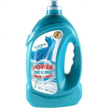 Гель для прання Power De Luxe універсальний 4 л (4260637720061) | Фото 1