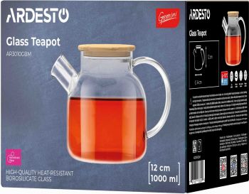 Заварник ARDESTO Gemini 1000мл (AR3010GBM) Заварник ARDESTO Gemini 1000мл (AR3010GBM) | Фото 4