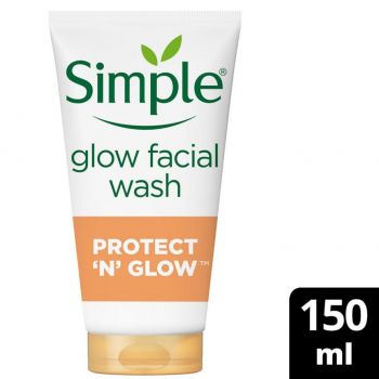 Гель для вмивання Simple Protect N Glow 1 Glow Facial Wash 150 мл (8717163866924) | Фото 2