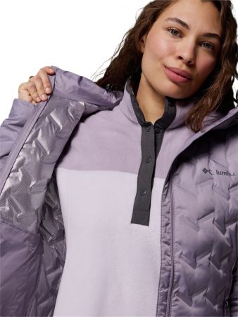 Пуховик жіночий Columbia Delta Ridge II Down Hooded Jacket 2088251CLB-554 M бузковий (195982937649) Пуховик жіночий Columbia Delta Ridge II Down Hooded Jacket 2088251CLB-554 M бузковий (195982937649) | Фото 5